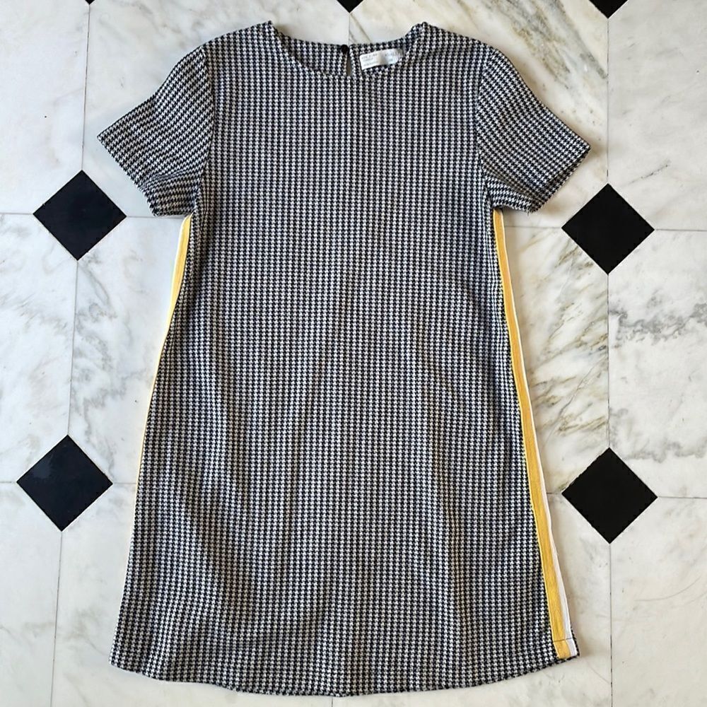 Zara Kids Collection Houndstooth Dress